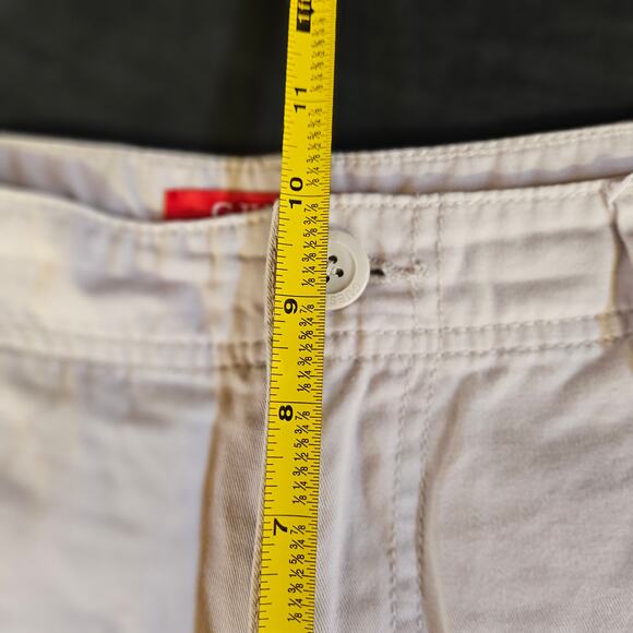 Guess Cargo Shorts Size 32 Khaki Outdoors Gorpcore Utility - Picture 12 of 13